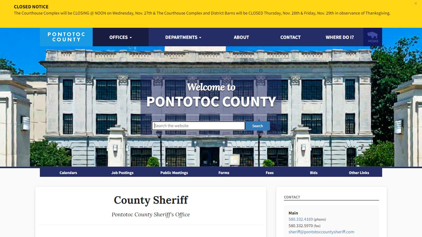 County Sheriff - OKCounties.org